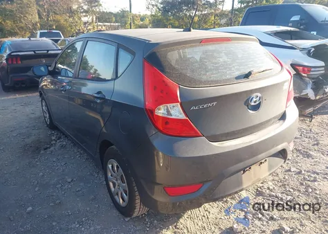 2012 Hyundai Accent Gs from USA, damaged, VIN KMHCT5AE9CU012605